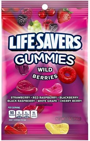 LIFESAVERS GUMMIES WILD BERRIES 12/7OZ