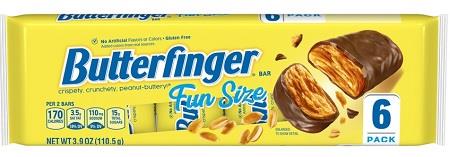 FUN SIZE BUTTERFINGER 6PK 3.9OZ**AVAILABLE BY SPECIAL ORDER ONLY, ALLOW 14 DAYS LEADTIME