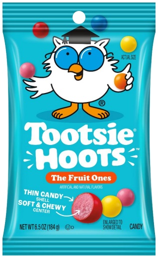 TOOTSIE HOOTS THE FRUIT ONES  (8/6.5OZ)**AVAILABLE 6/2027**