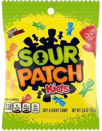 SOUR PATCH 3.6OZ PEG KIDS