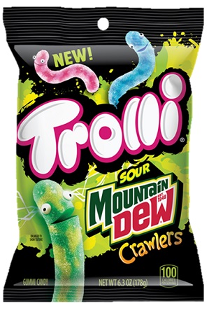TROLLI -BAG SOUR MOUNTAIN DEW 6.3ozNOT AVAILABLE UNTIL  5/2026