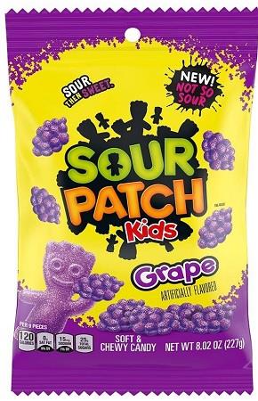 SOUR PATCH KIDS GRAPE 8.02OZ