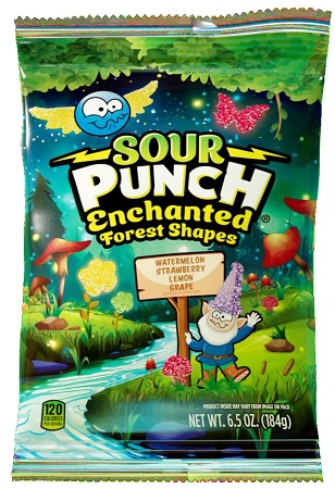 SOUR PUNCH PEG BAG ENCHANTED FOREST 6.5OZ