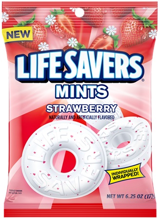 LIFESAVERS BAG STRAWBERRY MINT 12/6.25OZ**AVAILABLE - 11/2026**