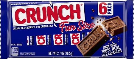 FUN SIZE CRUNCH 6PK 2.7OZ**AVAILABLE BY SPECIAL ORDER ONLY, ALLOW 14 DAYS LEADTIME