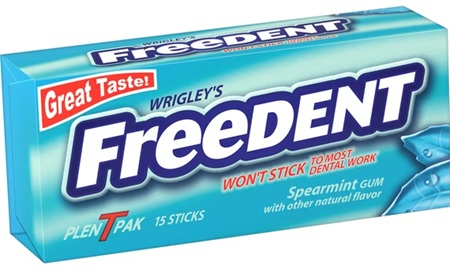 FREEDENT PTY SPEARMINT 10CT (15 STICK)**AVAILABLE - 11/2026**