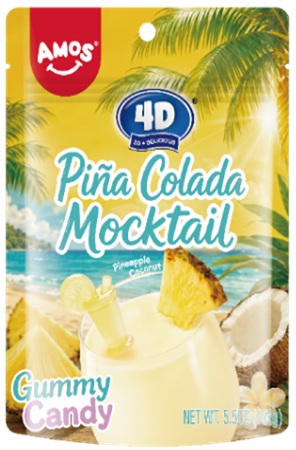 4D PINA COLADA MOCKTAIL PEG 5.5OZ**LIMITED EDITION AVAILABLE - 01/2027**