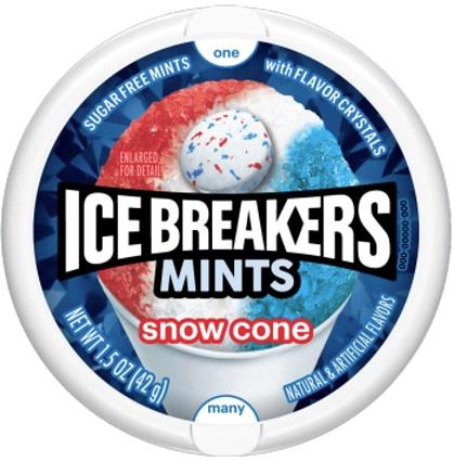 ICE BREAKERS TIN SNOW CONE 8CT 1.5OZ