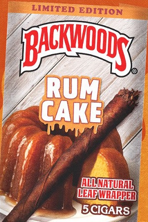BACKWOODS 5PK RUM CAKE**LIMITED EDITION AVAILABLE 11/10/2025 WHILE INVENTORY LASTS** - *UPCOMING PRICE INCREASE 9/2025*