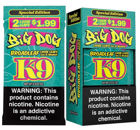 BIG DOG LEAF WRAP 2/$1.99 K9