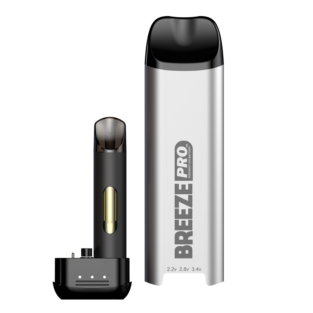 BREEZE PRO DISCREET - SILVER**BATTERY FOR CARTRIDGES**