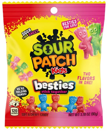 SOUR PATCH KIDS BESTIES PEG 3.18OZ