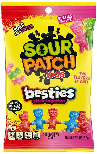 SOUR PATCH KIDS BESTIES PEG 7.17OZ