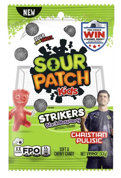 SOUR PATCH STRIKERS BLACK RASPBERRY 6.7OZ
