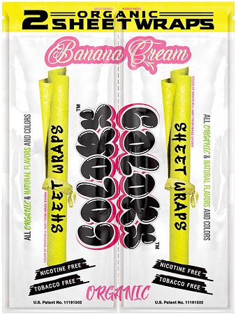 COLORS SHEET WRAPS BANANA CREAM**$2.00 PER BOX NET PRICING PROMO**