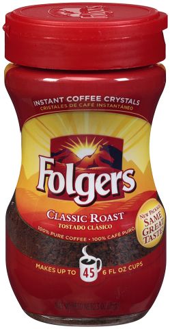 FOLGERS INSTANT COFFEE 3OZ**$3.00 OFF PER CASE**