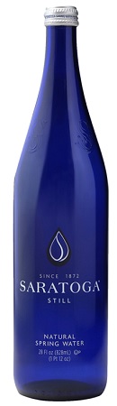 BOTTLED WATER SARATOGA 28OZ STILL GLASS BOTTLE**$5 OFF PER CASE UNTIL 9/29/2025**