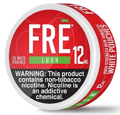 FRE NICOTINE POUCHES 12MG LUSH 20CT(CONTAINS NO TOBACCO) *$2.00 OFF PER 5CT ROLL*