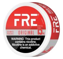 FRE NICOTINE POUCHES 6MG ORIGINAL*$2.00 OFF PER 5CT ROLL*