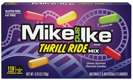 MIKE & IKE (BOX) THRILL RIDE MIX 4.25OZ