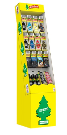 CAR AIR FRESHENER 3PK ASST. DISPLAY (48 UNITS 3PK, 24 UNITS VENT WRAP, 8 UNITS FIBER CAN, 6 UNITS SPRAY)**AVAILABLE BY SPECIAL ORDER AND EMAIL ONLY, ALLOW 21 DAYS LEADTIME**