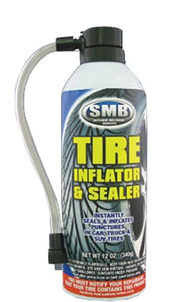 TIRE INFLATOR W/HOSE SMB 12/11OZFIX-A-FLAT