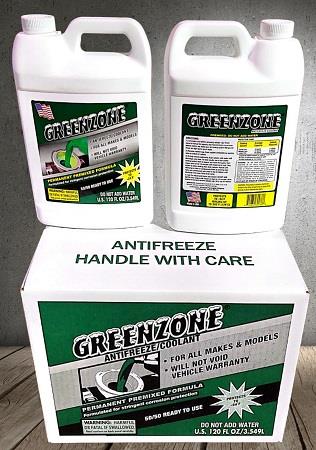 ANTIFREEZE 50/50 (-34°F) GREEN ZONE(FOR ALL MAKES & MODELS)