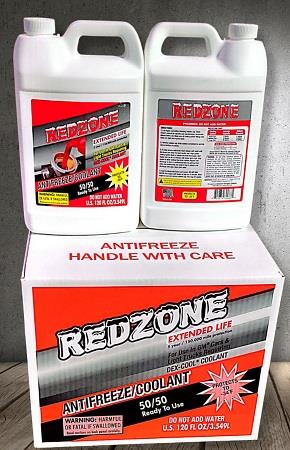 ANTIFREEZE 50/50 (-34°F) RED ZONEGM CARS & LIGHT TRUCKS REQUIRING DEX-COOL COOLANT