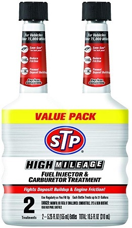 STP FUEL INJ & CARB CLEANER HIGH MILEAGE -- 2PK 6/2/5.25OZ*$2.00 OFF PER CASE*