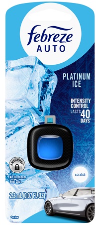 FEBREZE AUTO 1CT PLATINUM ICE**AVAILABLE BY SPECIAL ORDER ONLY, ALLOW 21 DAYS LEADTIME