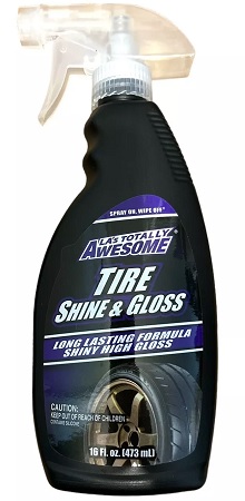 AWESOME TIRE SHINE & GLOSS SPRAY 16OZ