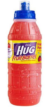 BIG HUG FRUIT PUNCH DRINK24/16OZ