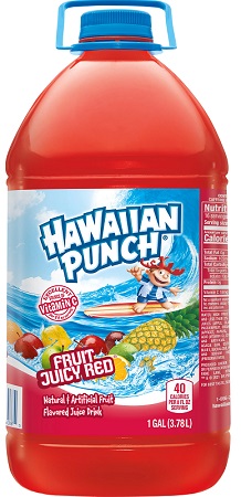 HAWAIIAN PUNCH 1 GAL. FRUIT JUICY RED