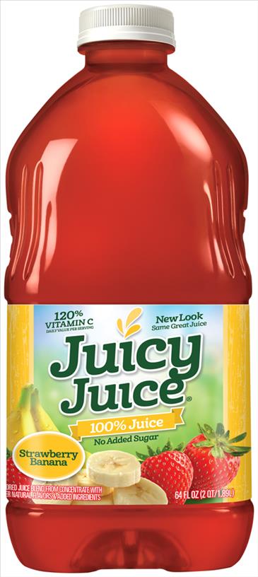 JUICY JUICE STRAWBERRY BANANA 8/64OZ*$7.00 OFF PER CASE*