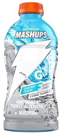GATORADE 15/28OZ MASHUPS GLACIER FREEZE/CHERRY FREEZE