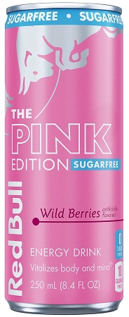 RED BULL -8.4OZ S.F. PINK EDITION WILD BERRIES