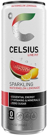 CELSIUS SPARKLING - WATERMELON LEMONADE -12oz