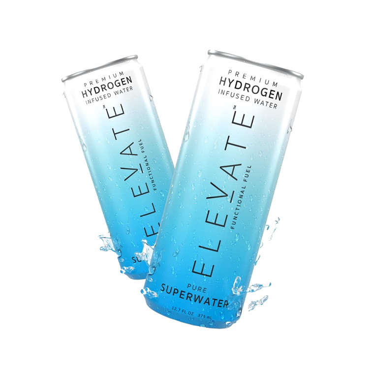 ELEVATE HYDROGEN WATER 12.7OZ - ORIGINAL**PURE SUPERWATER - FOCUS, ENERGY, RECOVERY** -- NOT TO BE SOLD ON AMAZON