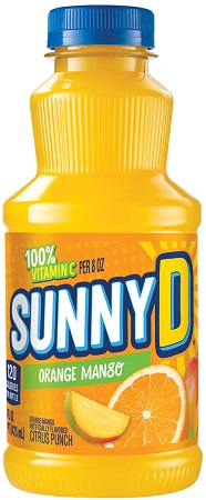 SUNNY D 16OZ ORANGE MANGO*BUY 1 GET 1 FREE-PROMO REFLECTED IN PRICE*
