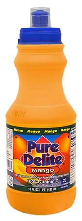 PURE DELITE MANGO DRINK24/16OZ