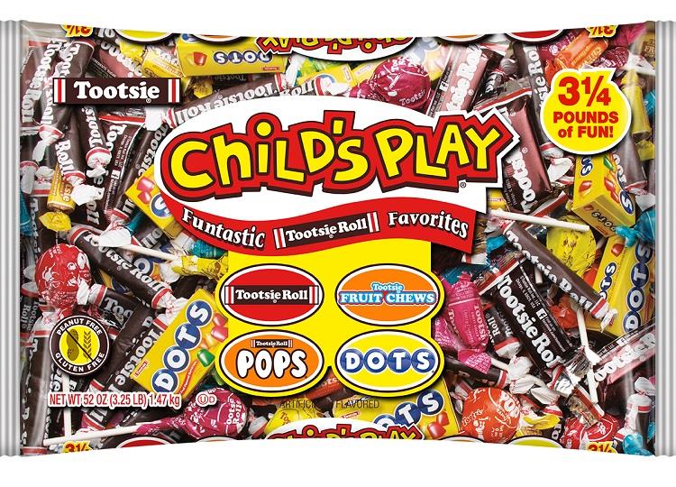 TOOTSIE ROLL CHILD'S PLAY ASST. 12/3.25LB