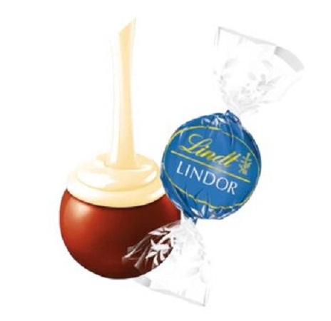 LINDOR BULK TRUFFLES WHITE CHOCOLATE.