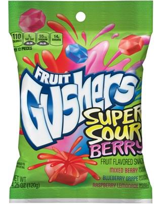 GUSHERS SOUR BERRY PEG 4.25OZ**$1.00 OFF PER BOX - DISCOUNT APPLIED AFTER CHECKOUT**