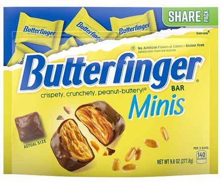 BUTTERFINGER MINIS 8OZ (12CT)**AVAILABLE BY SPECIAL ORDER AND EMAIL ONLY, ALLOW 14 DAYS LEADTIME