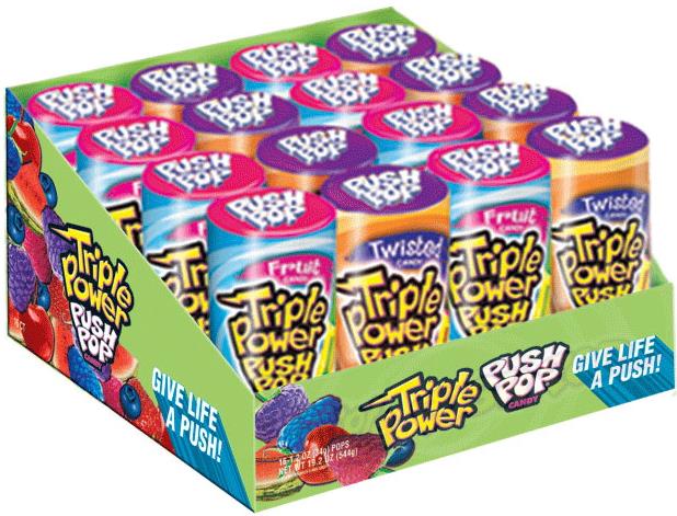 PUSH POP TRIPLE POWER 1.2OZ