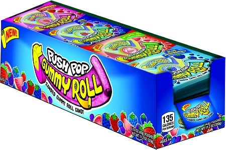 PUSH POP GUMMY ROLL 2.3OZ