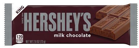 HERSHEY'S MILK CHOC. KING 2.6OZ