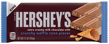 HERSHEY'S EXTRA CREAMY WAFFLE CONE KING 2.5OZ