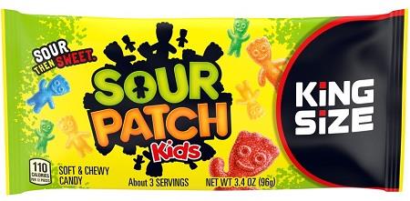SOUR PATCH KING SIZE KIDS 3.4OZ