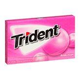 TRIDENT PTY BUBBLEGUM 12CT(14 PIECE)